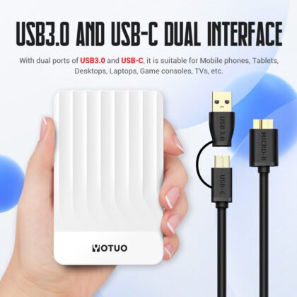 4-2 External Hard Drive SY-HDD01 for White
