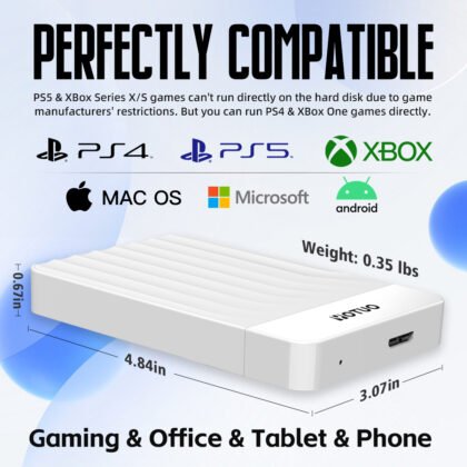 5-1 External Hard Drive SY-HDD01 for White