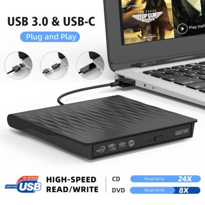8 External CD/DVD Burner Drive SY-IDD021