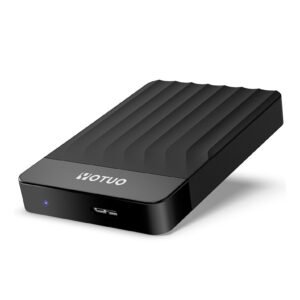 Portable External Hard Drive Storage Expansion Mobile HDD USB 3.0 USB-C for PC, Mac, Desktop, Laptop, PS4, PS5, Xbox One X/S, Xbox 360, Xbox Series X/S, Office & Game (Black)