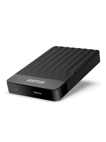 SY-HDD01 YOTUO Portable External Hard Drive Storage Expansion Mobile HDD USB 3.0 USB-C for PC, Mac, Desktop, Laptop, PS4, PS5, Xbox One X/S, Xbox 360, Xbox Series X/S, Office & Game, 1TB/750GB/500GB/320G (Black)