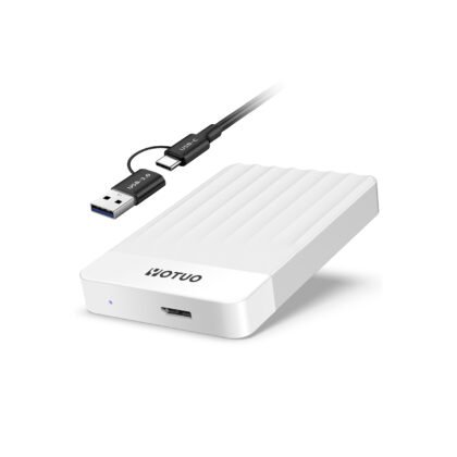 SY-HDD01-WHITE External Hard Drive SY-HDD01 for White