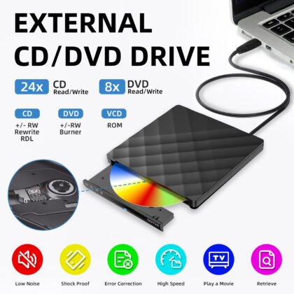 Portable Optical Drive for SY-IDD025