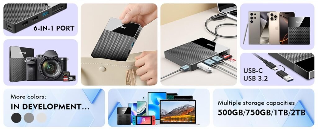 Comparison Between External SSDs and HDDs